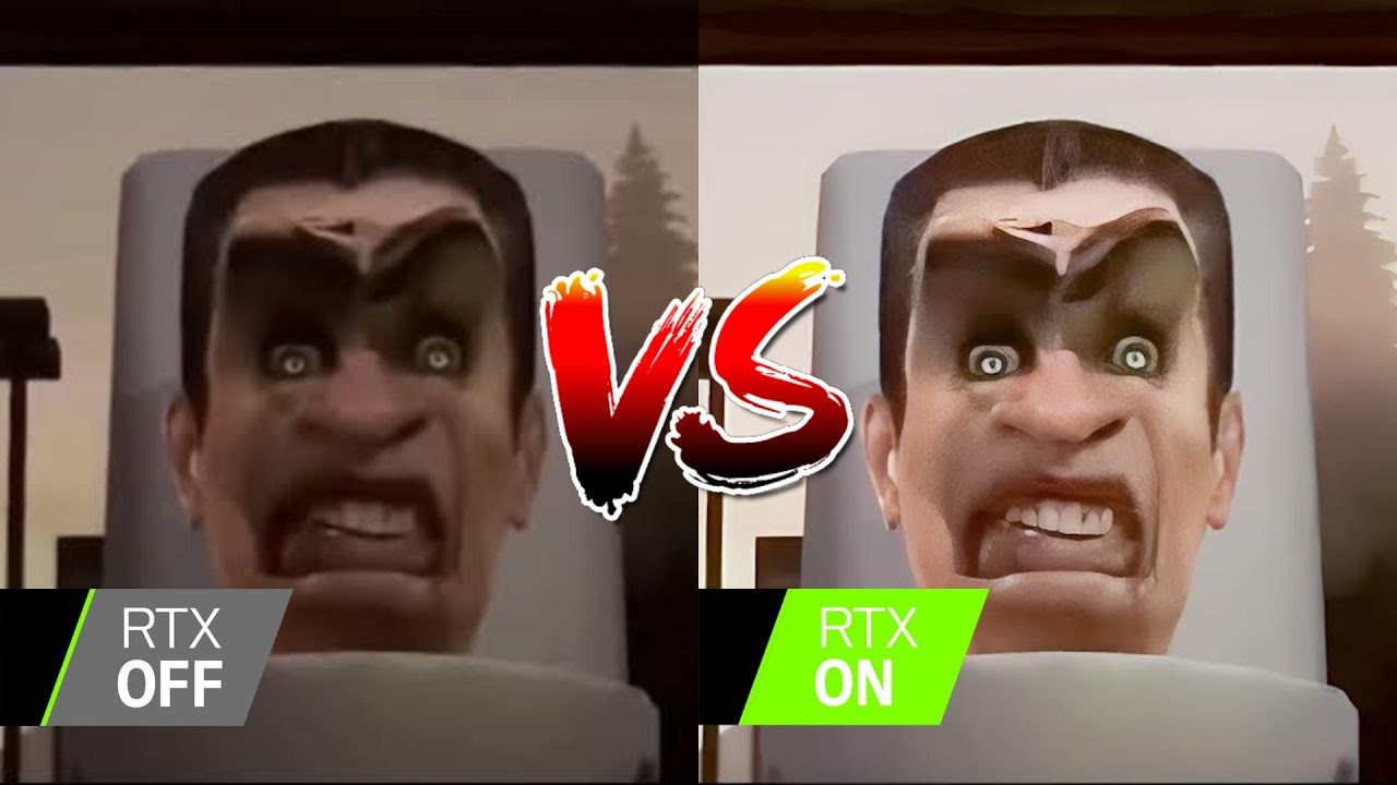 IN REAL LIFE | SKIBIDI TOILET || RTX ON VS RTX OFF ||| #inreallife #rtx