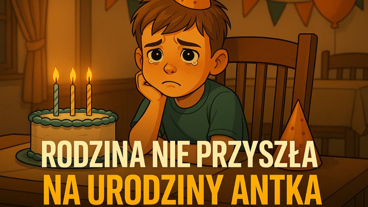 (PEŁNA HISTORIA) Rodzina Nie Przyszła Na Urodziny Antka😱