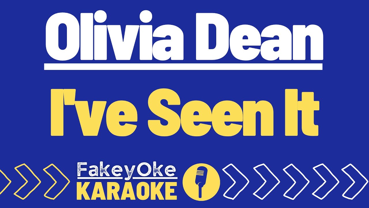 Olivia Dean - I've Seen It [Karaoke]