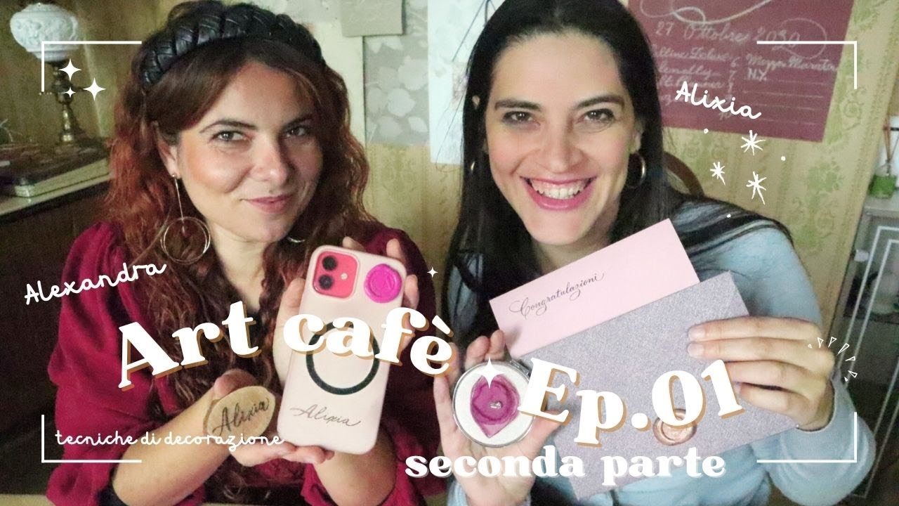 Podcast Art cafè  Episodio 01  -   seconda parte  - Calligrafica di Alexandra Spiniello