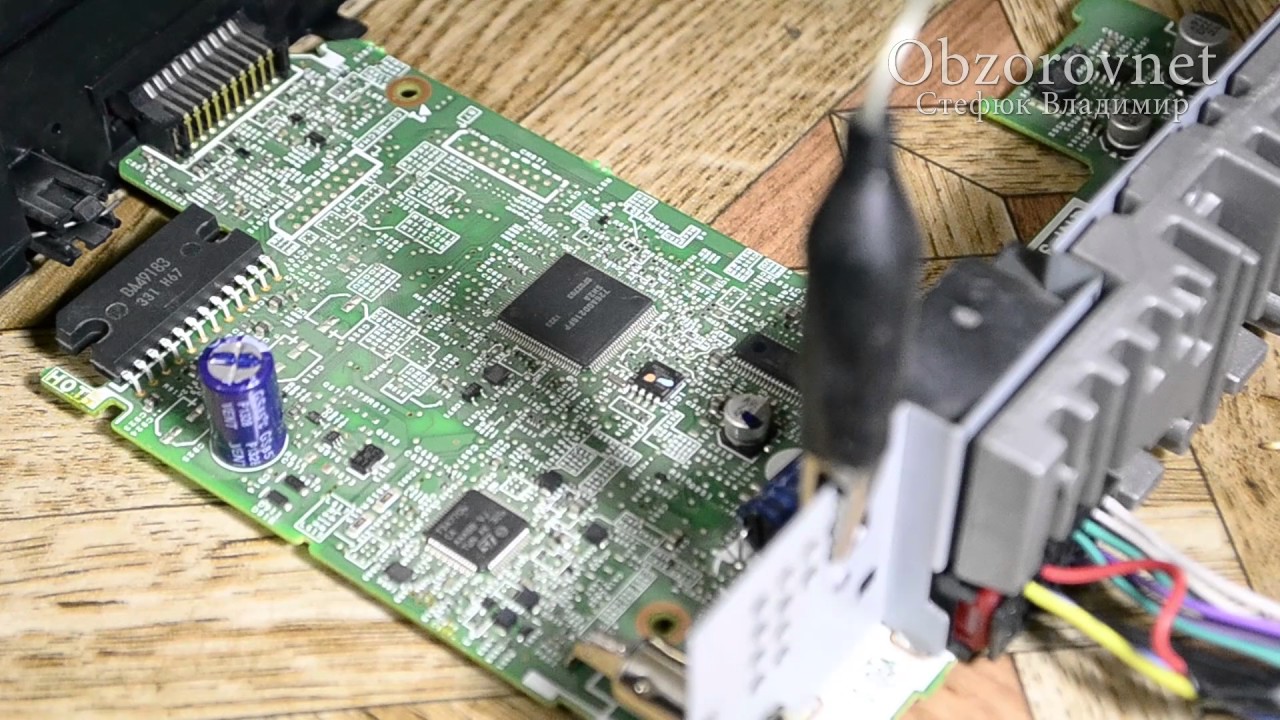 Автомагнитола Pioner Замена звуковой микросхемы PAL012A на аналог