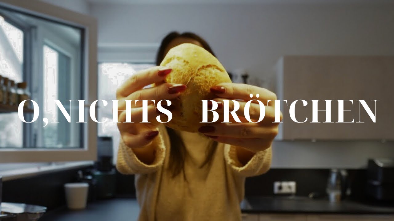 Einfache Brötchen über Nacht 🍞 knusprig wie vom Bäcker und schneller als gedacht 🙌🏼☺️