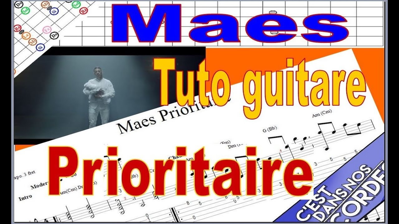 Maes /   Prioritaire / Tuto Guitare Tabs
