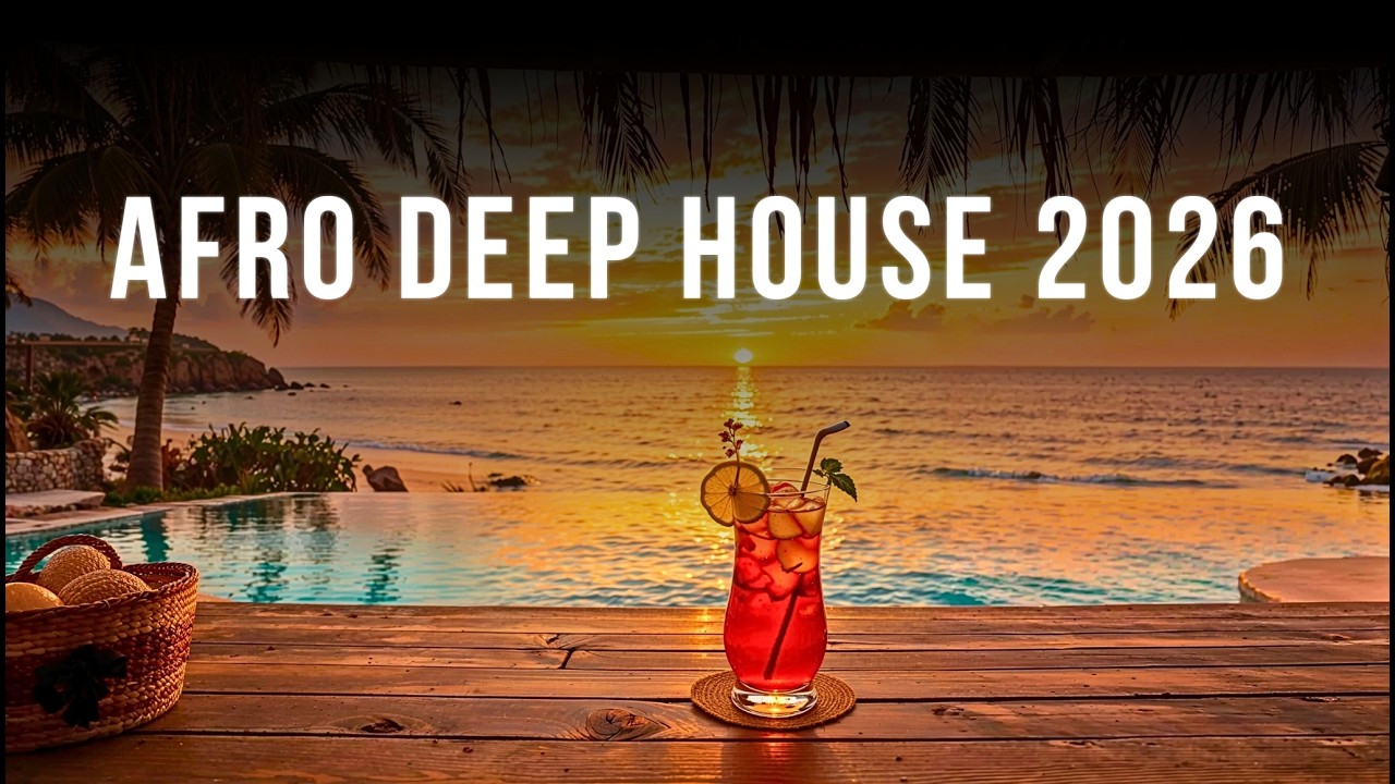 Afro Deep House Mix 2026 🌅 118 BPM Sunset Vibes | 3 Hour Ibiza Poolside Journey