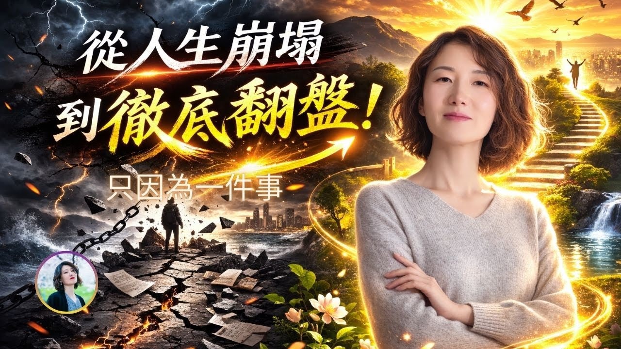 我如何從人生崩塌，走到人生翻盤｜能量療癒改變了我的人生