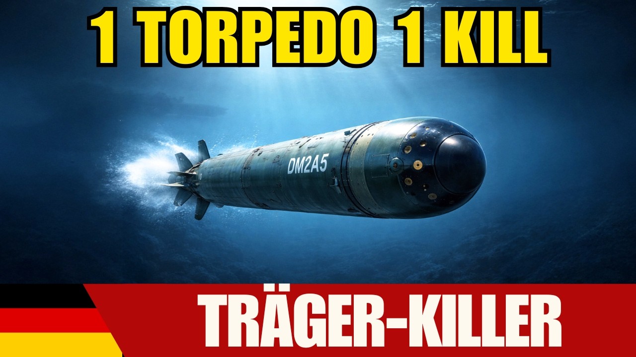 1 TORPEDO = 1 FLUGZEUGTRÄGER: Warum der neue DM2A5 Russlands stolzeste Kriegsschiffe versenkt
