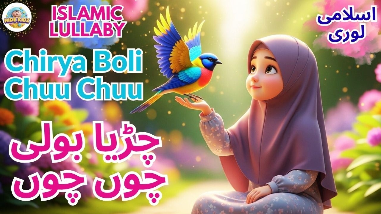 Chirya Boli Chuu Chuu | Allah Huu Allah Huu | Soothing Islamic Kids Lullaby For Sweet Dreams 🌙💤