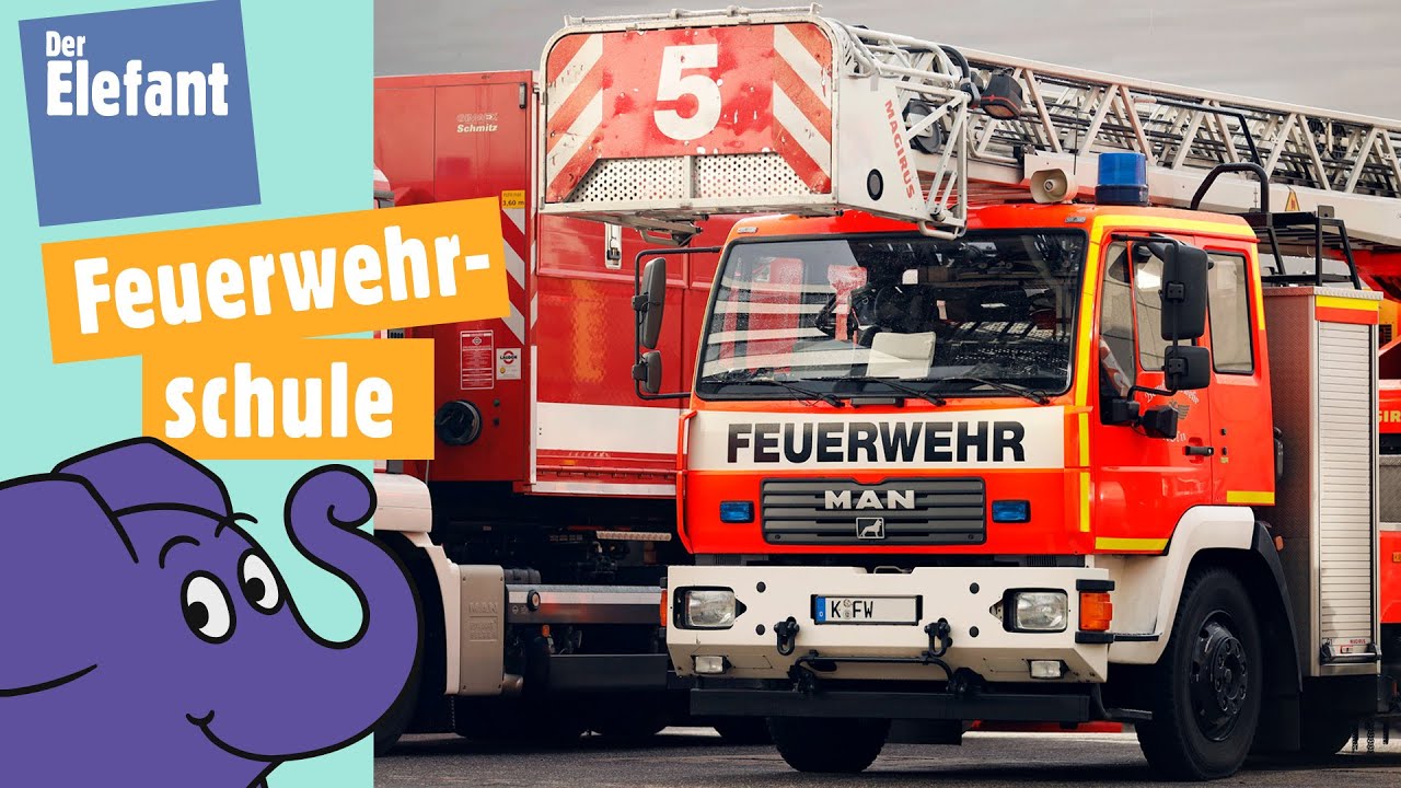 Feuerwehrschule - Wie werden Feuerwehrm&auml;nner ausgebildet? | Der Elefant |&nbsp;WDR