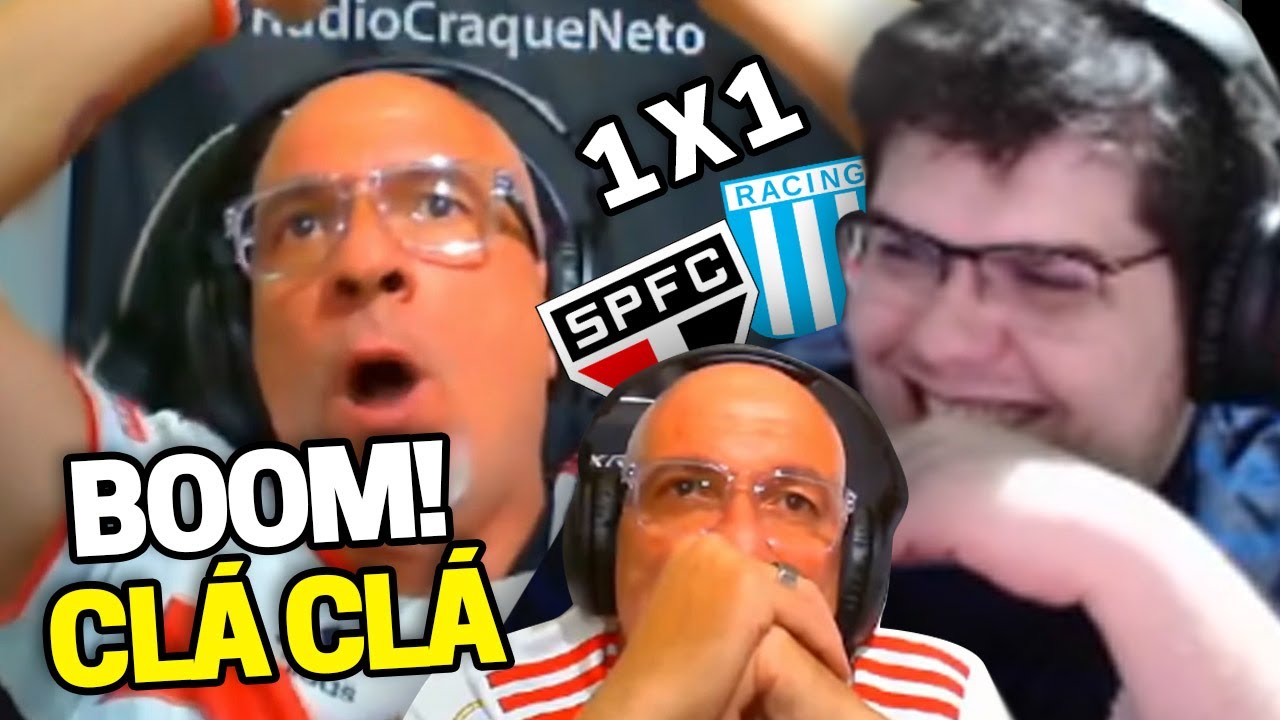 CASIMIRO REAGE AO BAROLO APÓS SÃO PAULO 1X1 RACING PELA LIBERTADORES | Cortes do Casimito