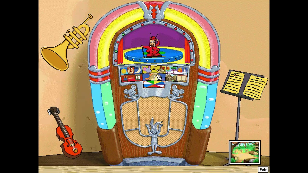 Reader Rabbit Kindergarten - All Songs/Toutes les Chansons (English and French)