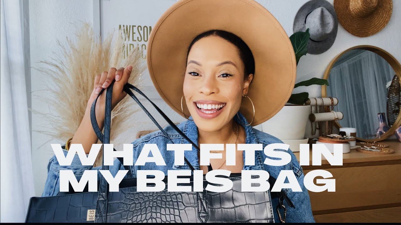 MY BEIS WORK TOTE | WHAT FITS FOR A WORKDAY