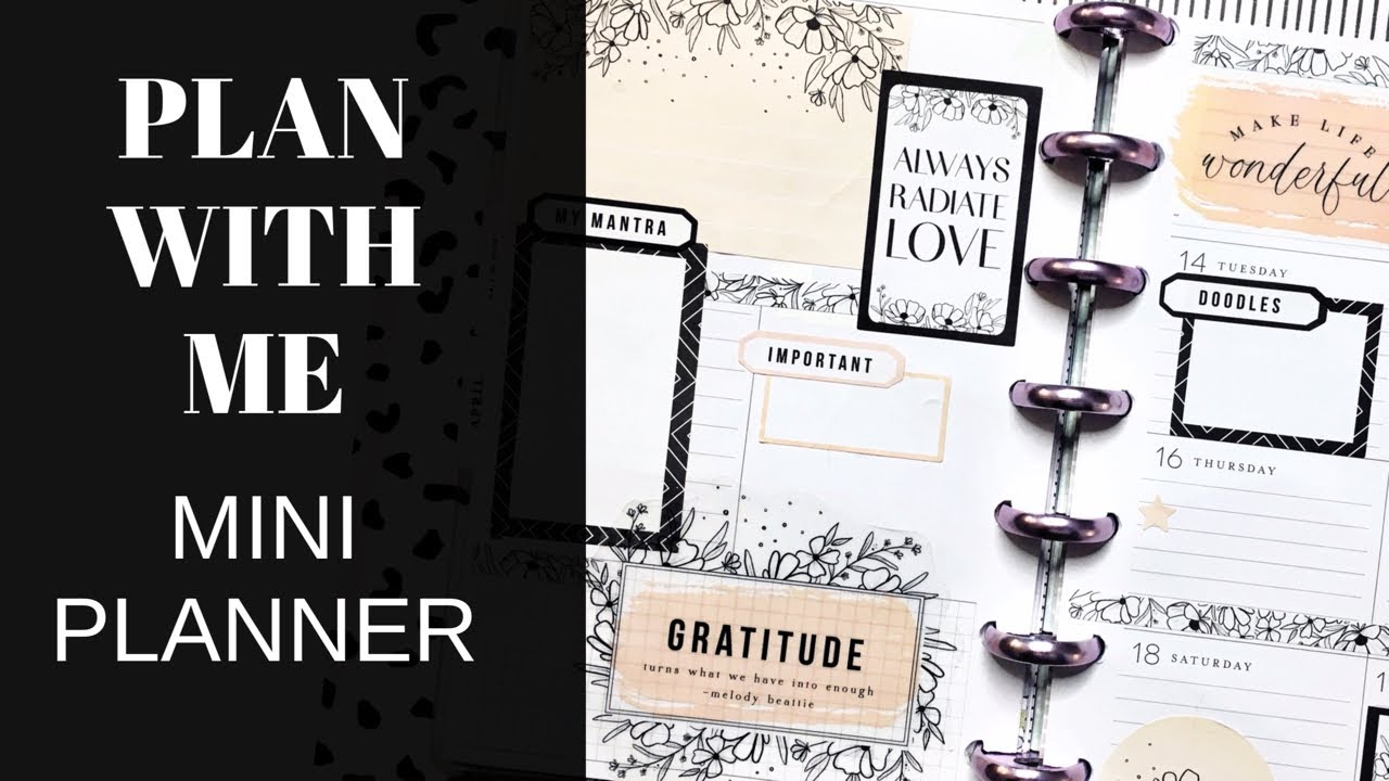 PLAN WITH ME | Mini Happy Planner | Modern Farmhouse | April 13-20, 2020
