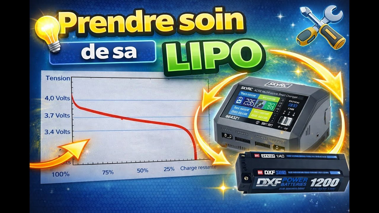 TECHNIQUE | les batteries LIPO en RC