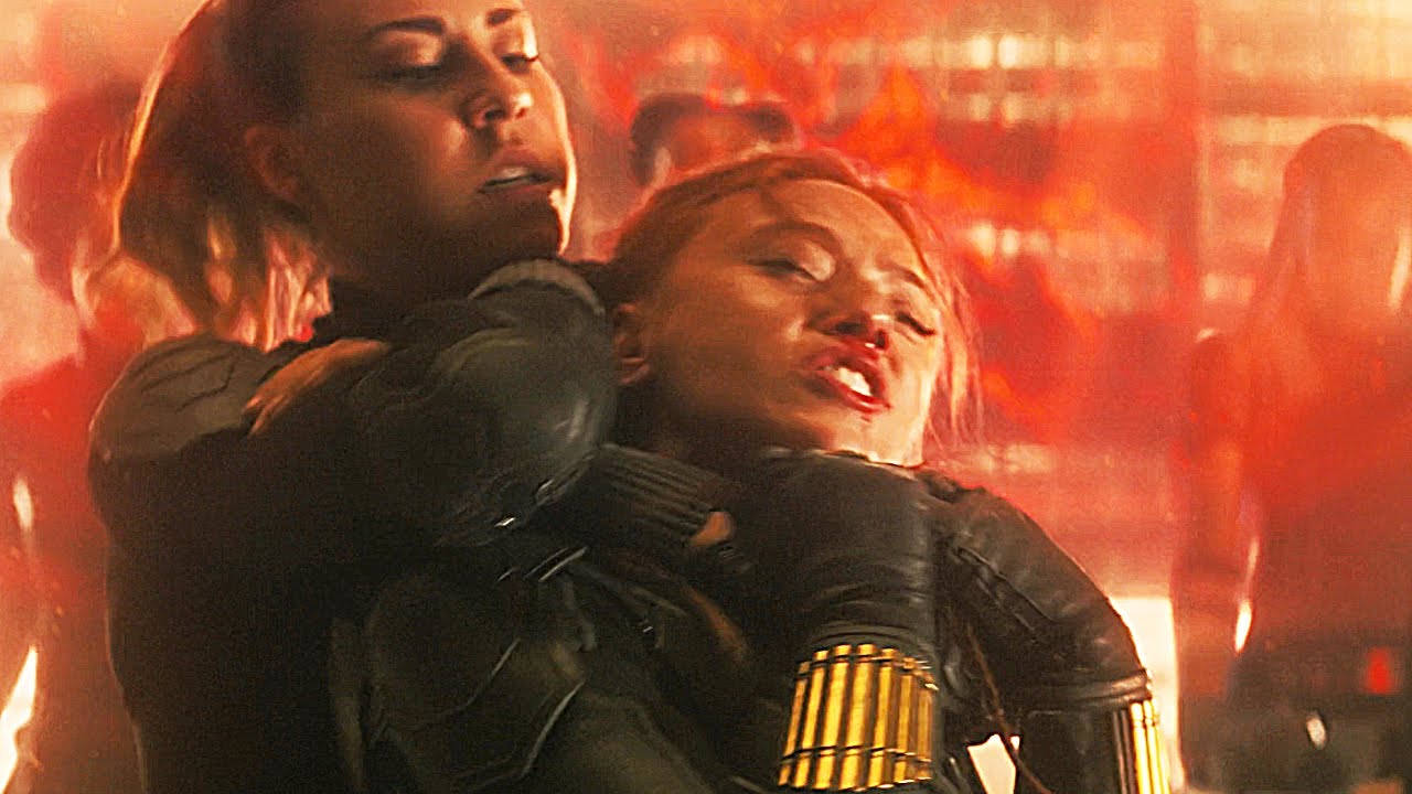 Black Widow / Natasha Romanoff vs Widows Fight Scene (
