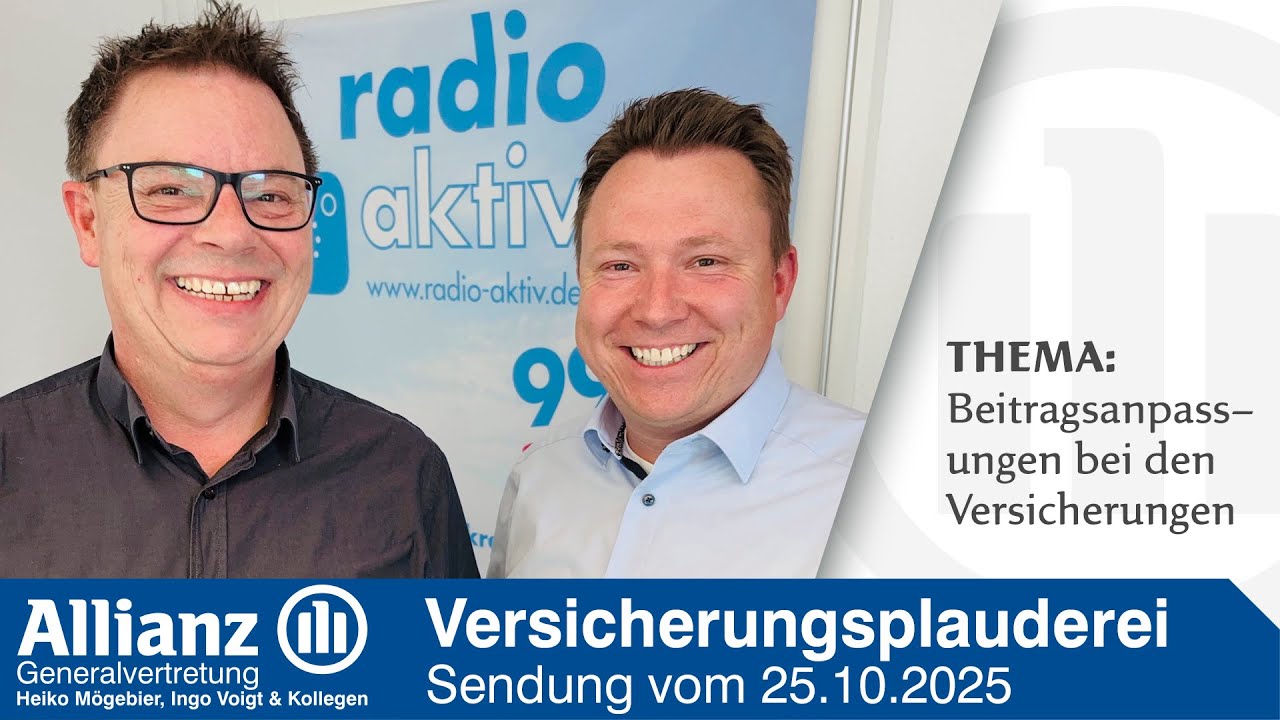 𝗩𝗘𝗥𝗦𝗜𝗖𝗛𝗘𝗥𝗨𝗡𝗚𝗦𝗣𝗟𝗔𝗨𝗗𝗘𝗥𝗘𝗜 🎙 | BEITRAGSANPASSUNGEN BEI DEN VERSICHERUNGEN 💶