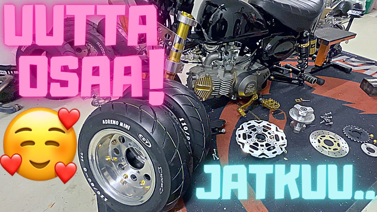 MOOTTORI JA UUDET OSAT KIINNI !🥰 | MANKI PROJEKTI #1