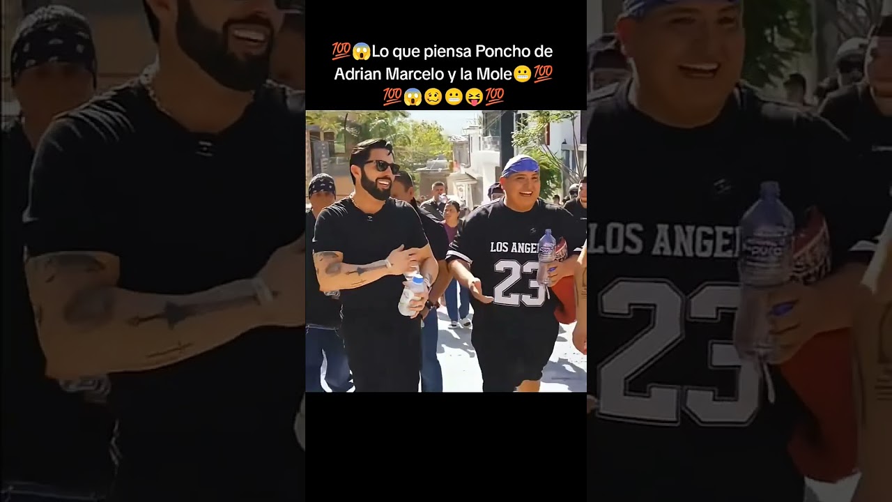 lo que piensa el Poncho de Adrian y la mole 🥴