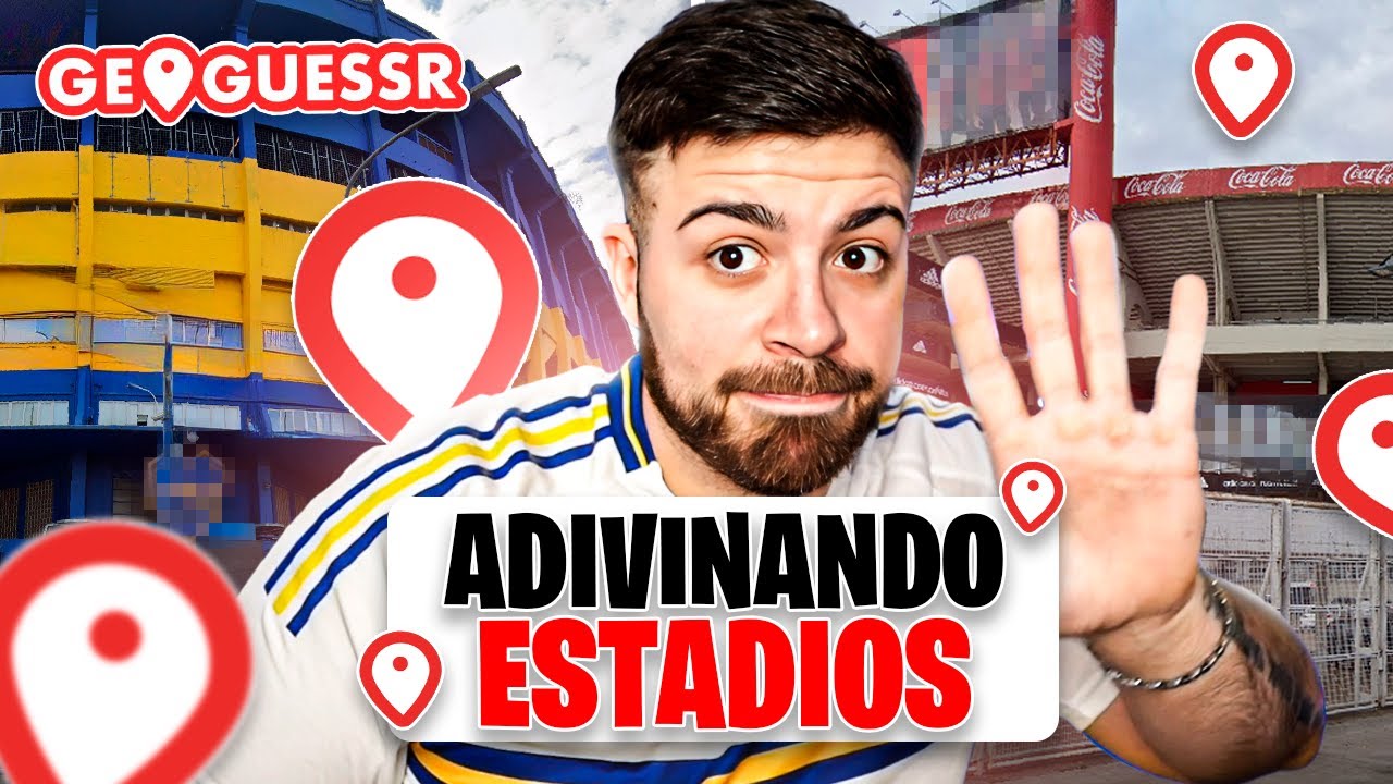 LA COBRA ADIVINA TODOS LOS ESTADIOS DEL FÚTBOL SUDAMERICANO Y EUROPEO EN GEOGUESSR