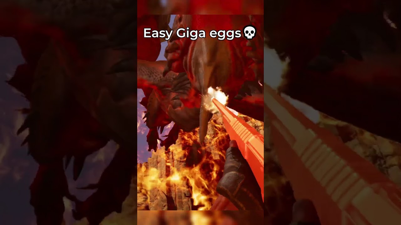 Easy Giga eggs in Ark ascended #ark #arksurvivalevolved #ark100days