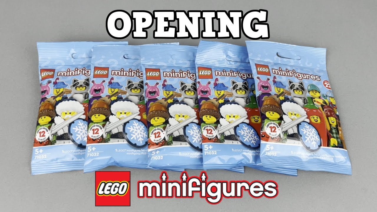 Lego Minifigurki 71032 seria 22 | OPENING