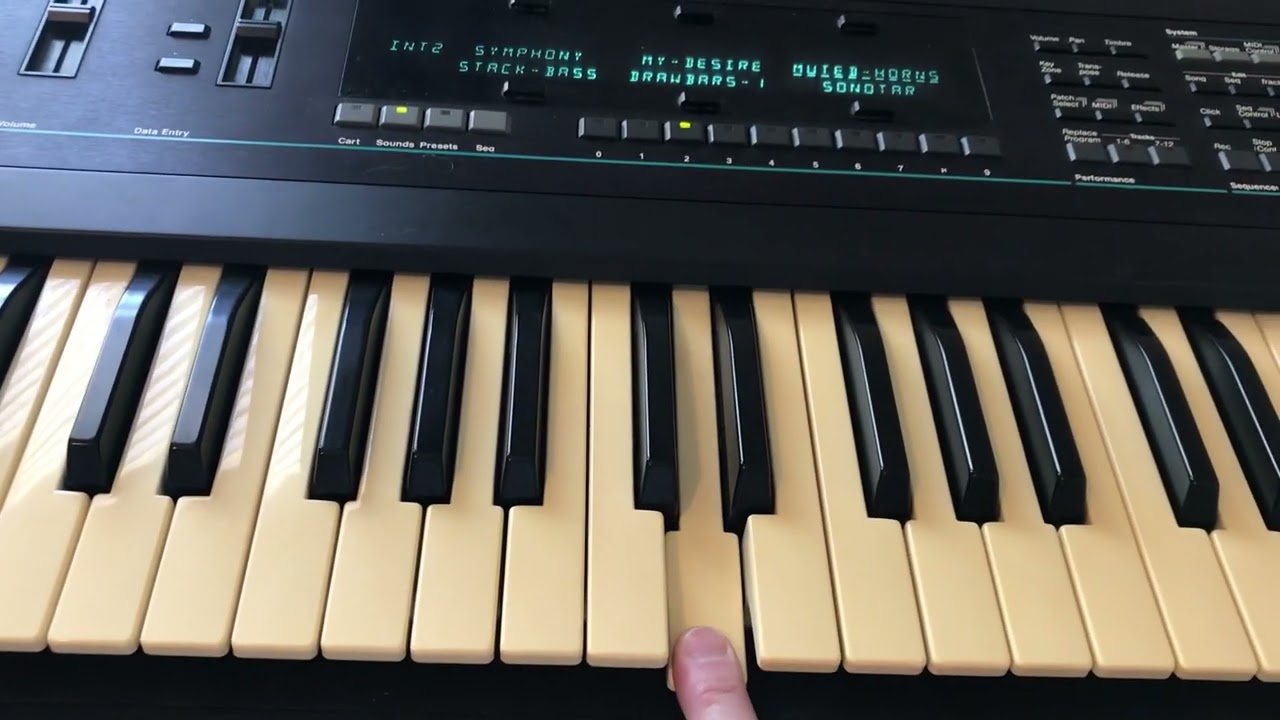 Ensoniq VFX-SD Aftertouch Workaround