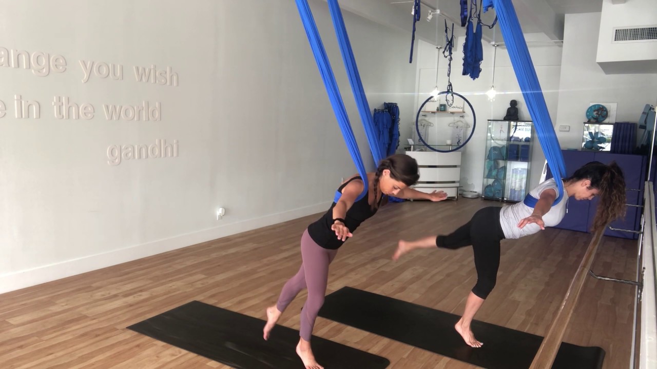 AERIAL YOGA - FULL 1 HOUR CLASS