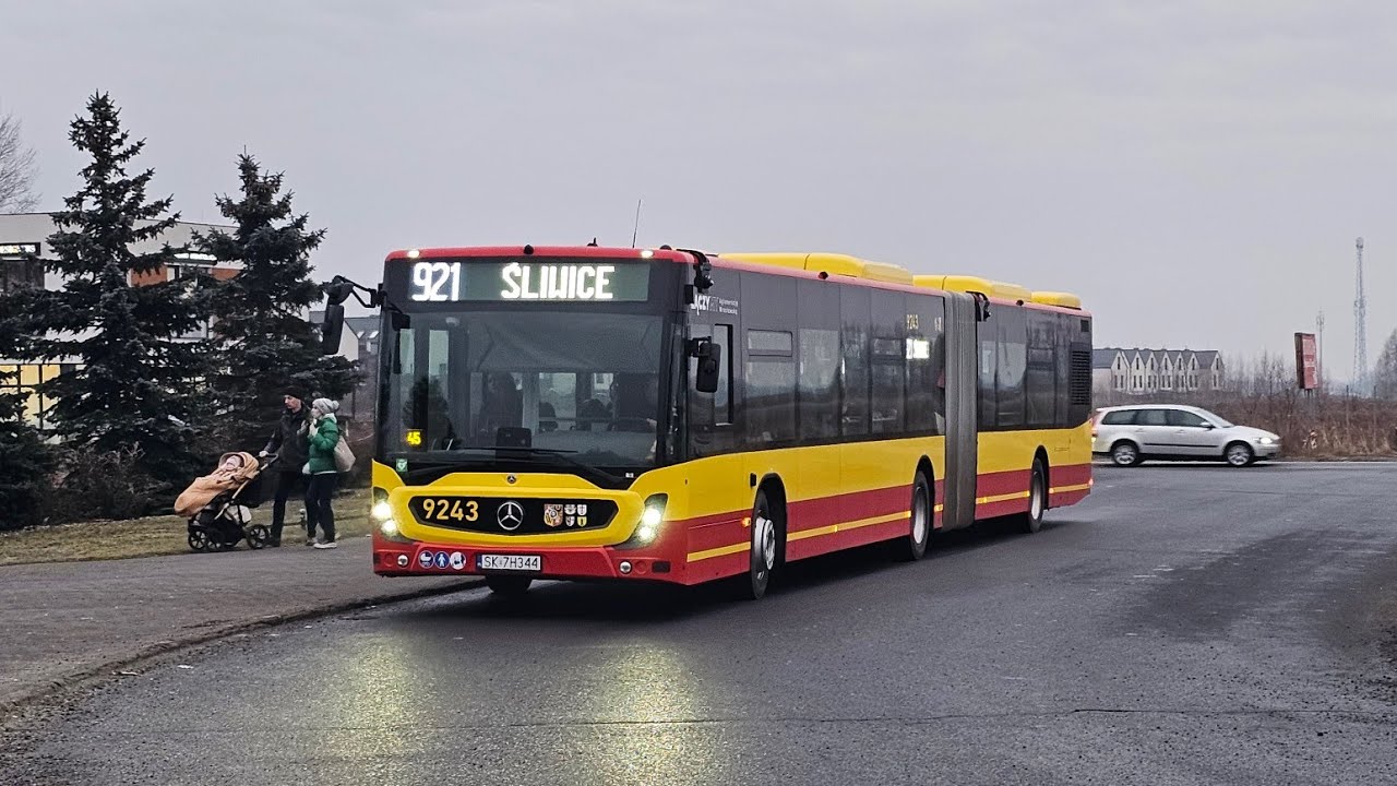 [🇵🇱PL] Nowak Transport (Wrocław) - Mercedes-Benz Conecto G II #9243 - [🚍121➡️REJA]