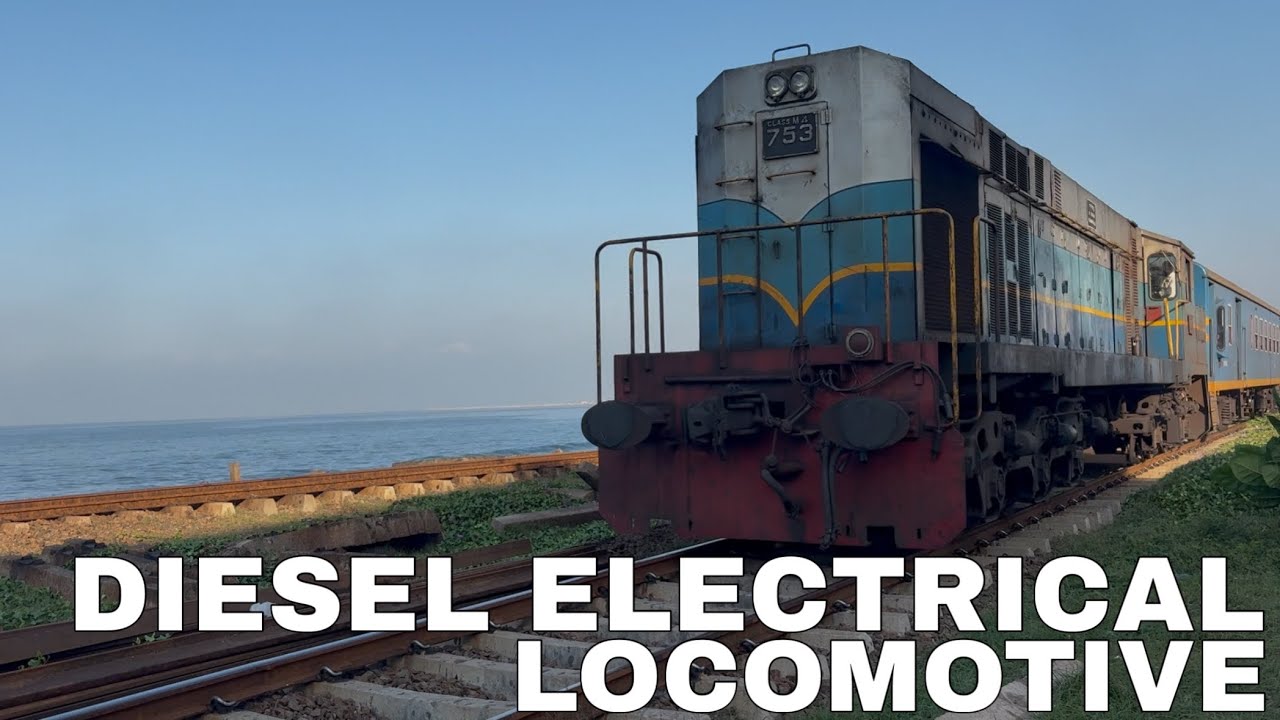Diesel electrical locomotives train and Diesel electrical multiple unit DEMU Trains 