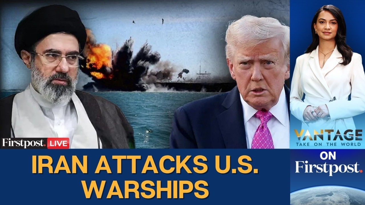 US &lsquo;Disables&rsquo; Iranian Ships in Hormuz as Trump Hopes for Deal | LIVE | Vantage