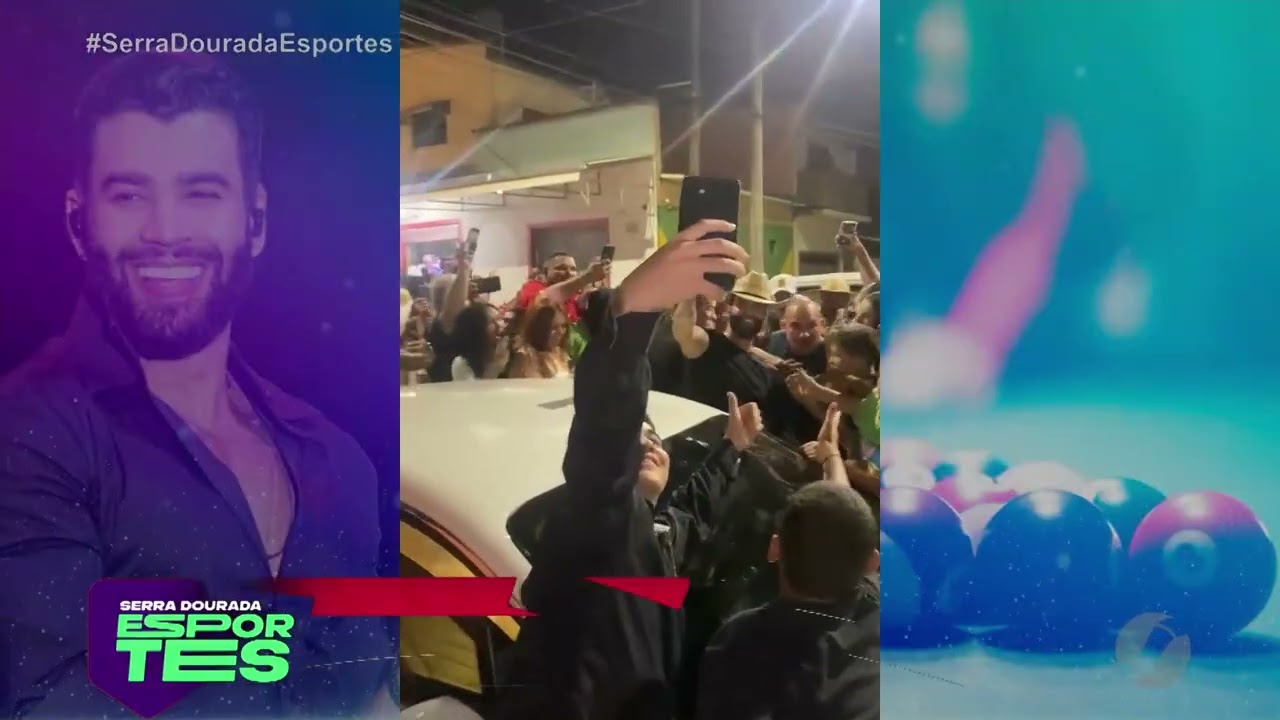 Gusttavo Lima rouba a cena em bar em Goiânia