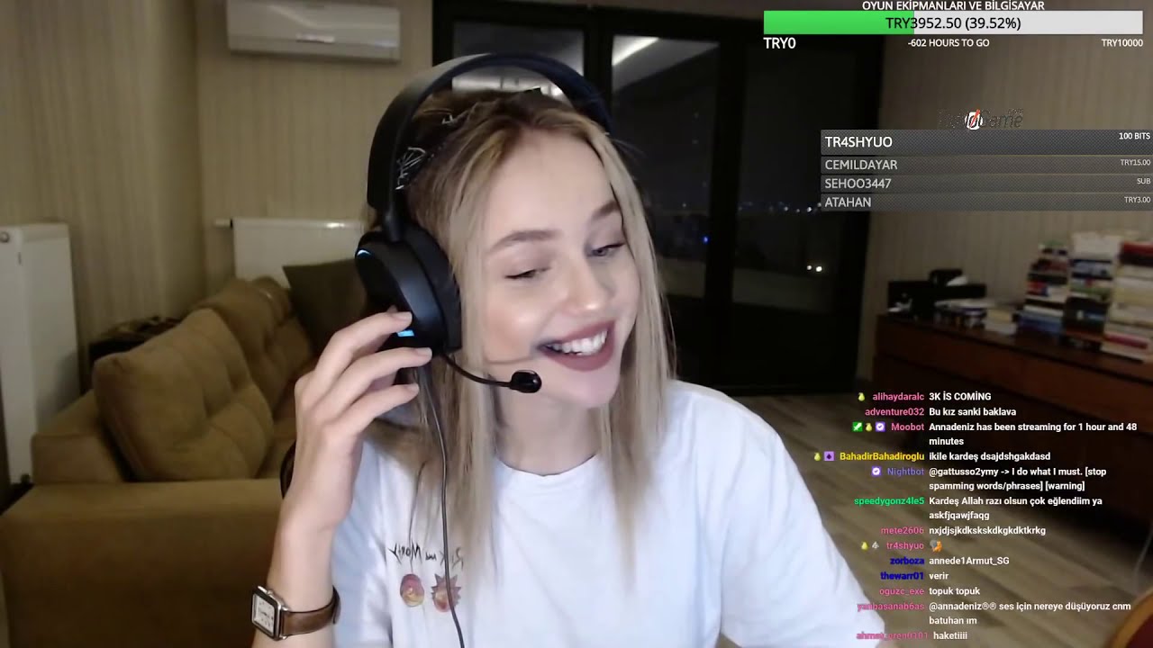 Anna Deniz O Ses Twitch '' Yarrrrr Beline , Hele Nolur Geri Geldi '' Troll