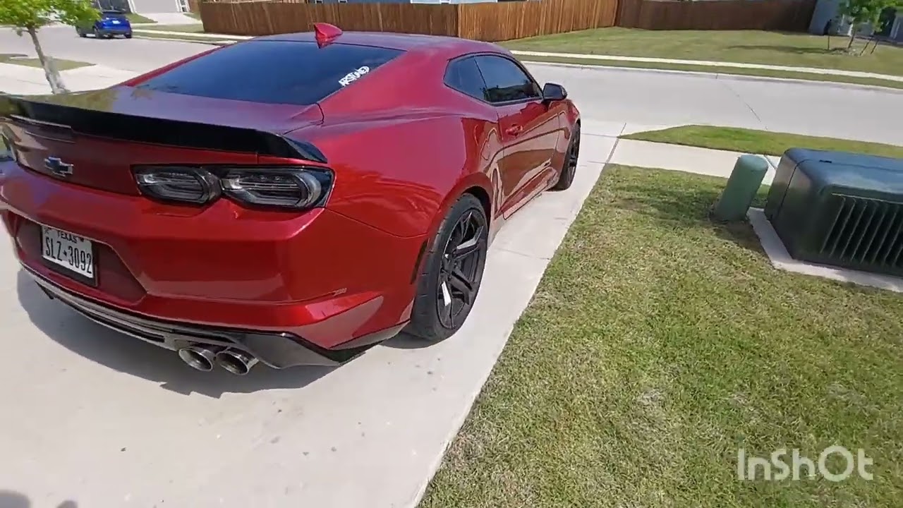 2021 Camaro SS Zl1 style diffuser
