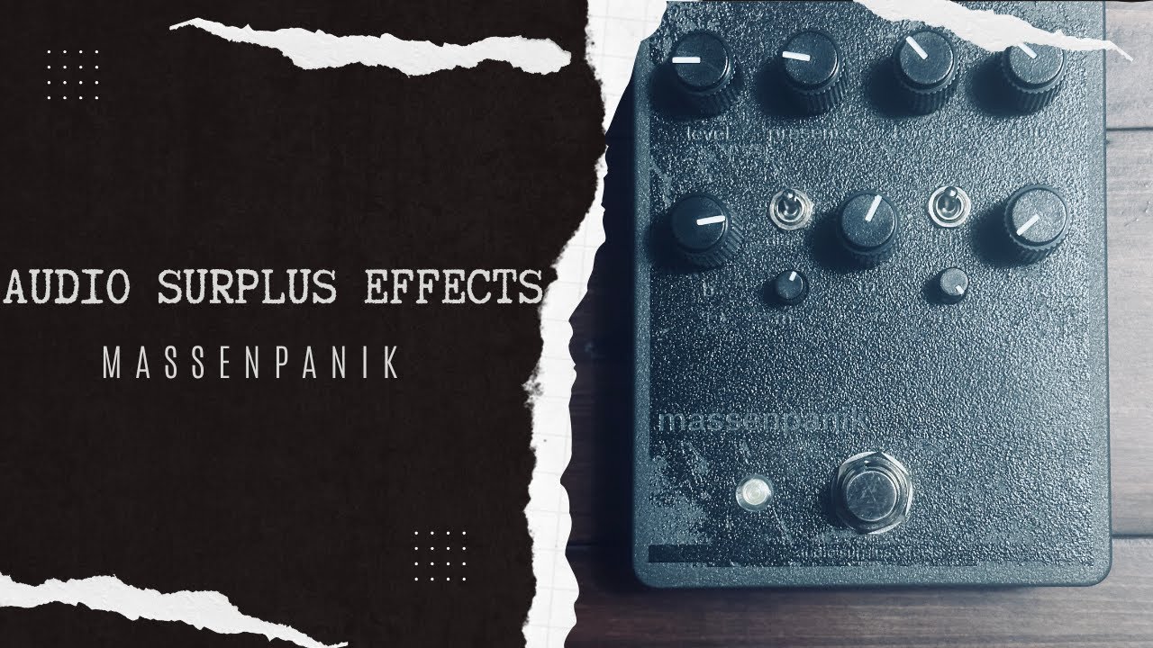 Audio Surplus Effects Massenpanik Demo