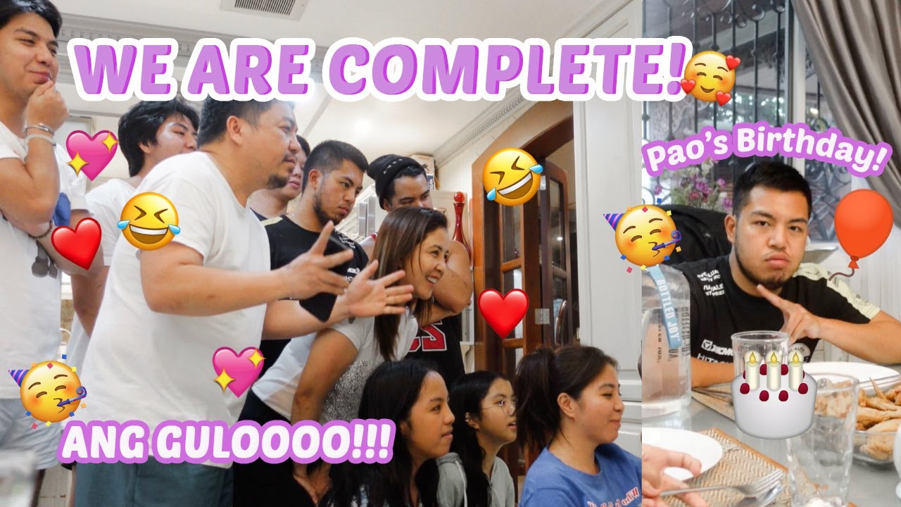 HAPPY BIRTHDAY PAOLO! ANG GULO NAMIN DITO! | Nicole Caluag