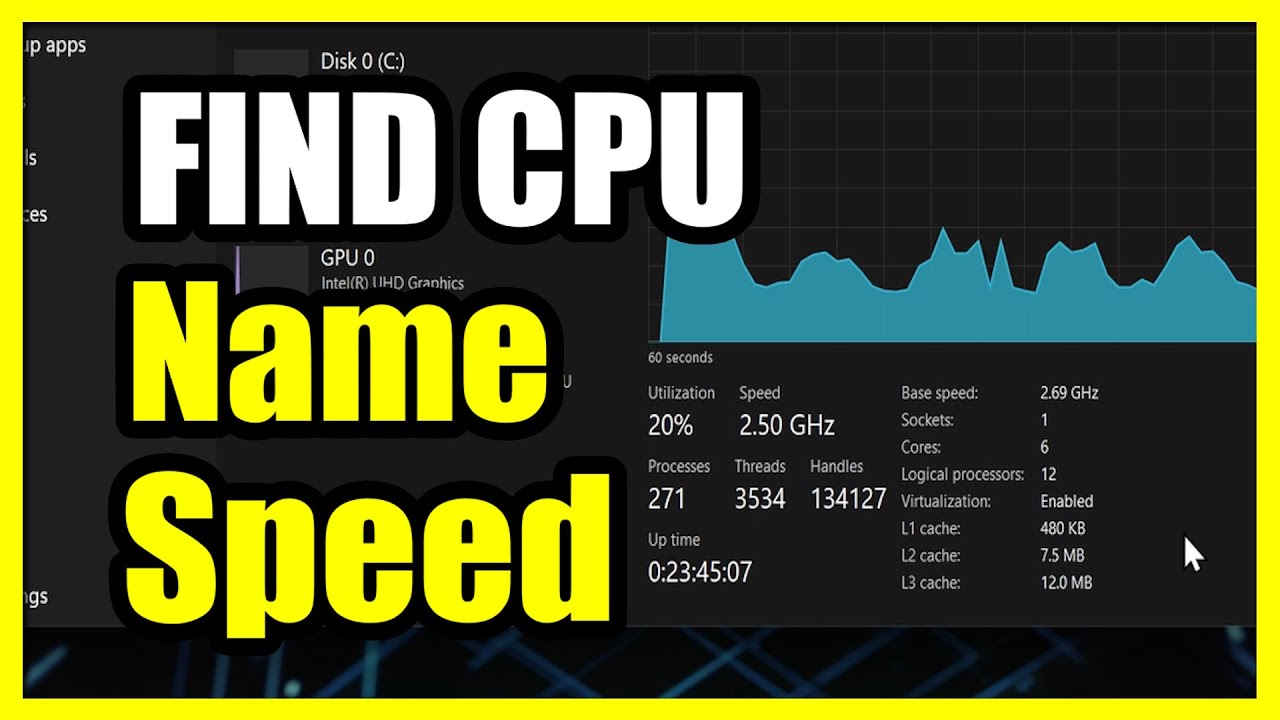 How to Find the CPU Name & Base Speed on Windows 11 PC (Fast Tutorial)