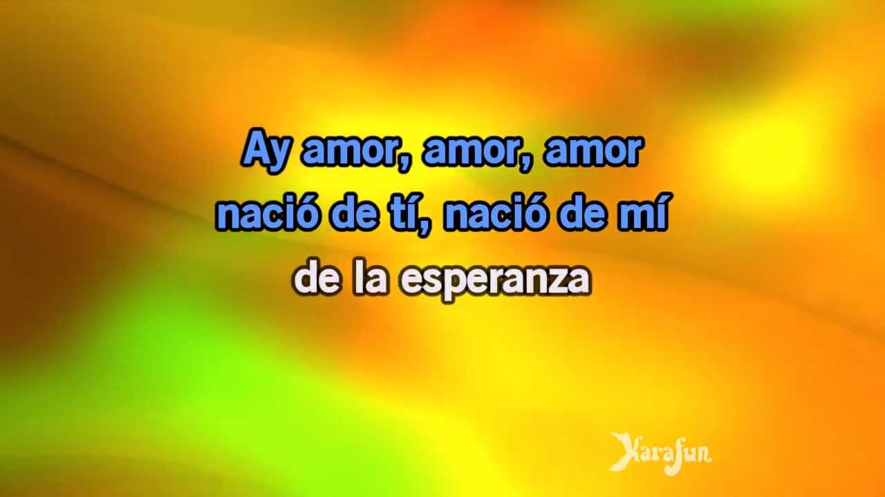 Karaoké Amor, Amor, Amor - Luis Miguel *