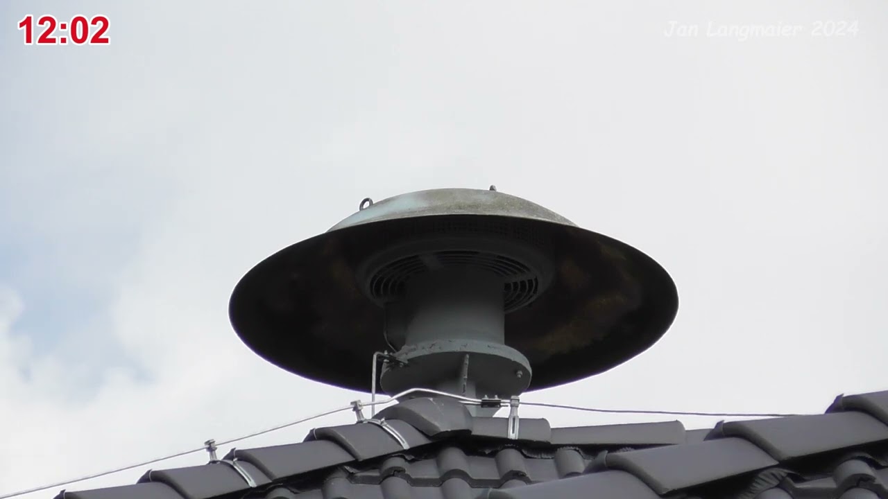 7.8.2024 Zkouška Sirén / Sirenenprobe / Siren test VEM DS977 Třemošná u Plzně - Záluží