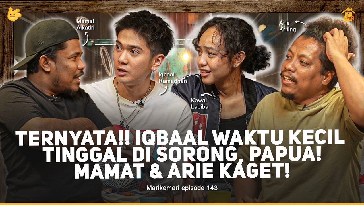 IQBAAL RAMADHAN & KAWAI TIDAK KUAT MAKAN SAGU KERAS!!! - MARI KEMARI