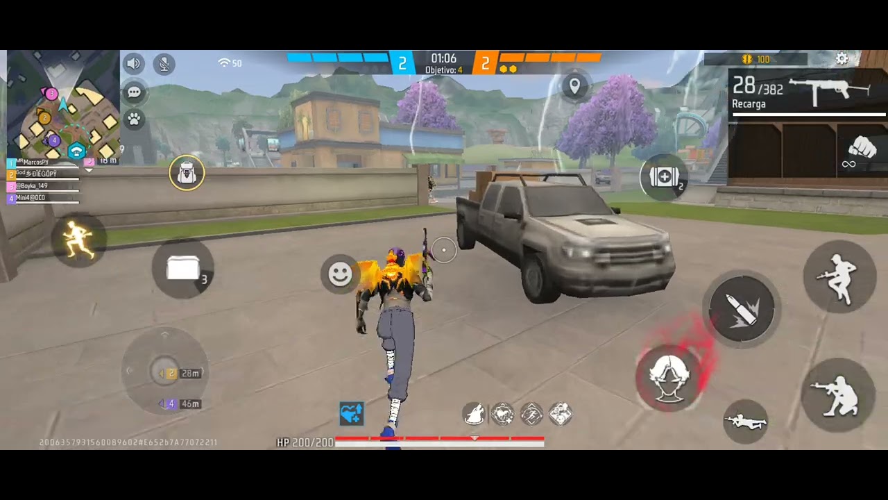 Partida perdida. Nos remontaron 2 a 0 #duelodeescuadrasclasificatoria #freefire 