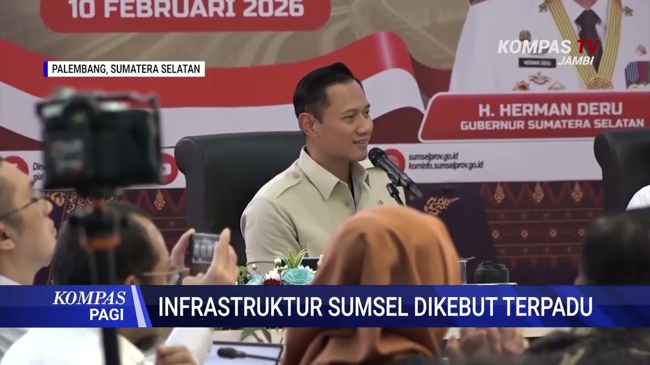 Infrastruktur Sumsel Dikebut Terpadu