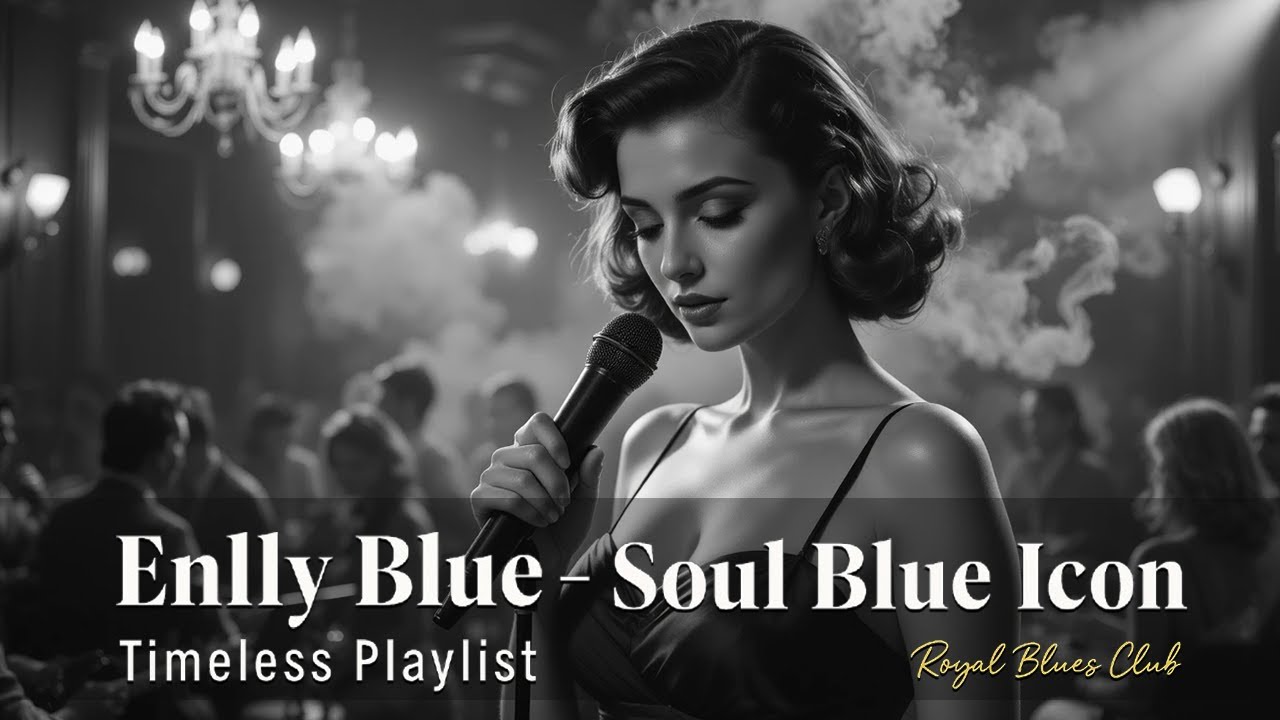 Enlly Blue - City’s Too Big | Classic Soul Blues Ballad (1950 Style) Lyric Video