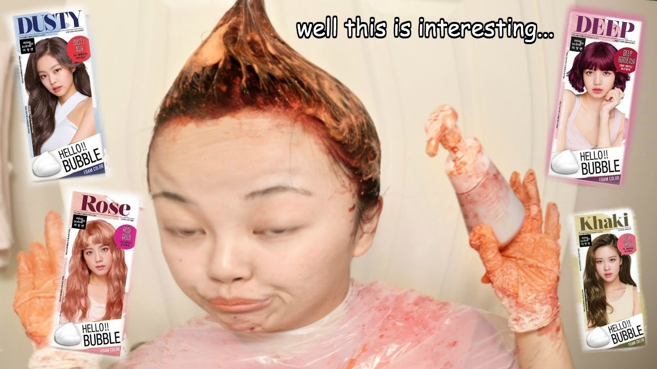 BLACKPINK hair dye... weird flex but ok.