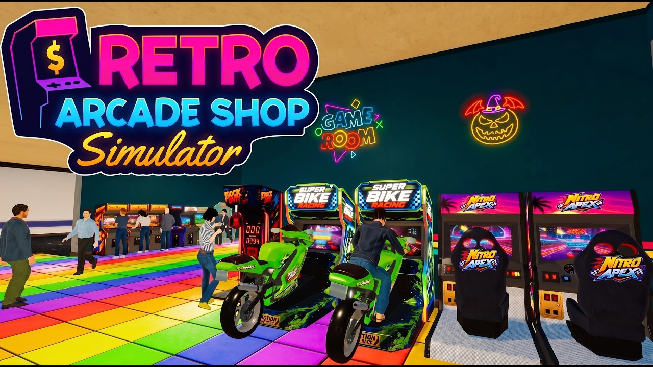 Превращаем заброшенный магазин в ретро-рай | Retro Arcade Shop Simulator | Часть 1