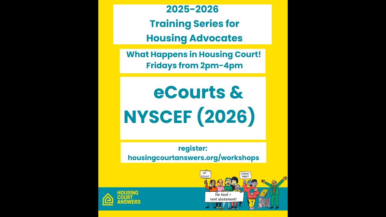 Ecourts and NYSCEF (2026)