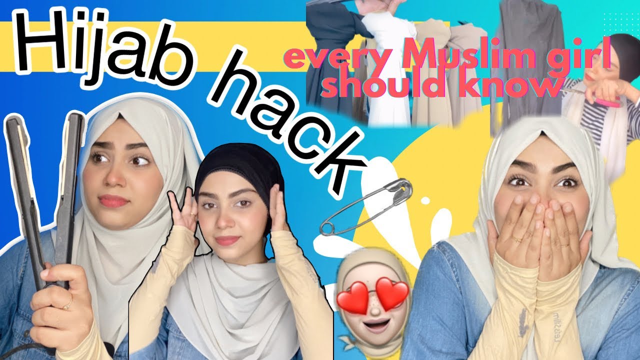 Hijab Hacks 😍that will change your life | 🧕#hijabhacks #hijab #hijabers #muslimgirl #hijabstylea