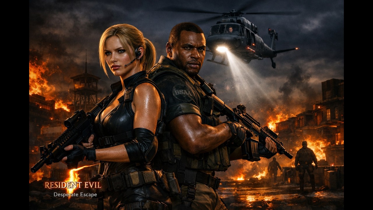 [PlayStation® 4 🎮] Resident Evil 5: Desperate Escape (DLC) • Professional • co-op • 219 214