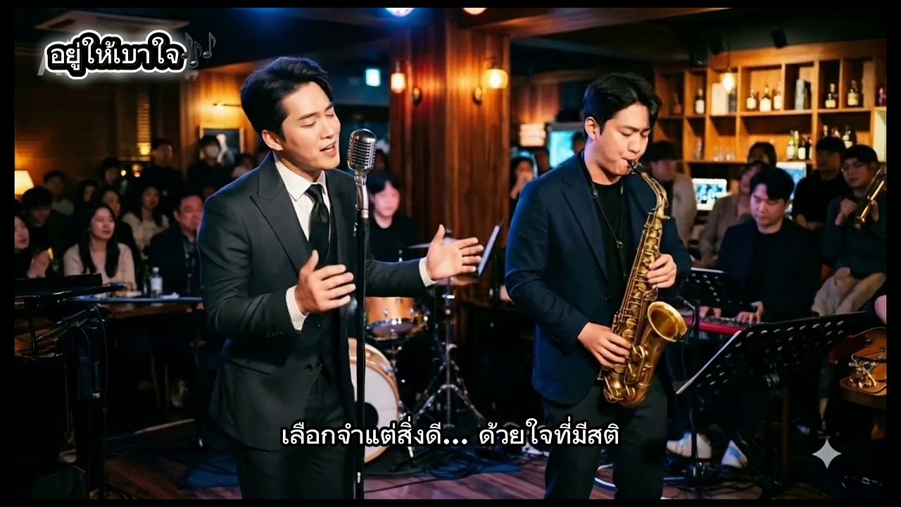 อยู่ให้เบาใจ(เนื้อเพลง)(Official Lyric Video)@สันดานคนมิวสิค 