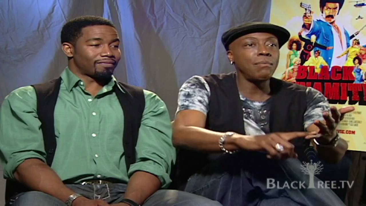 Arsenio Hall & Michael Jai White 