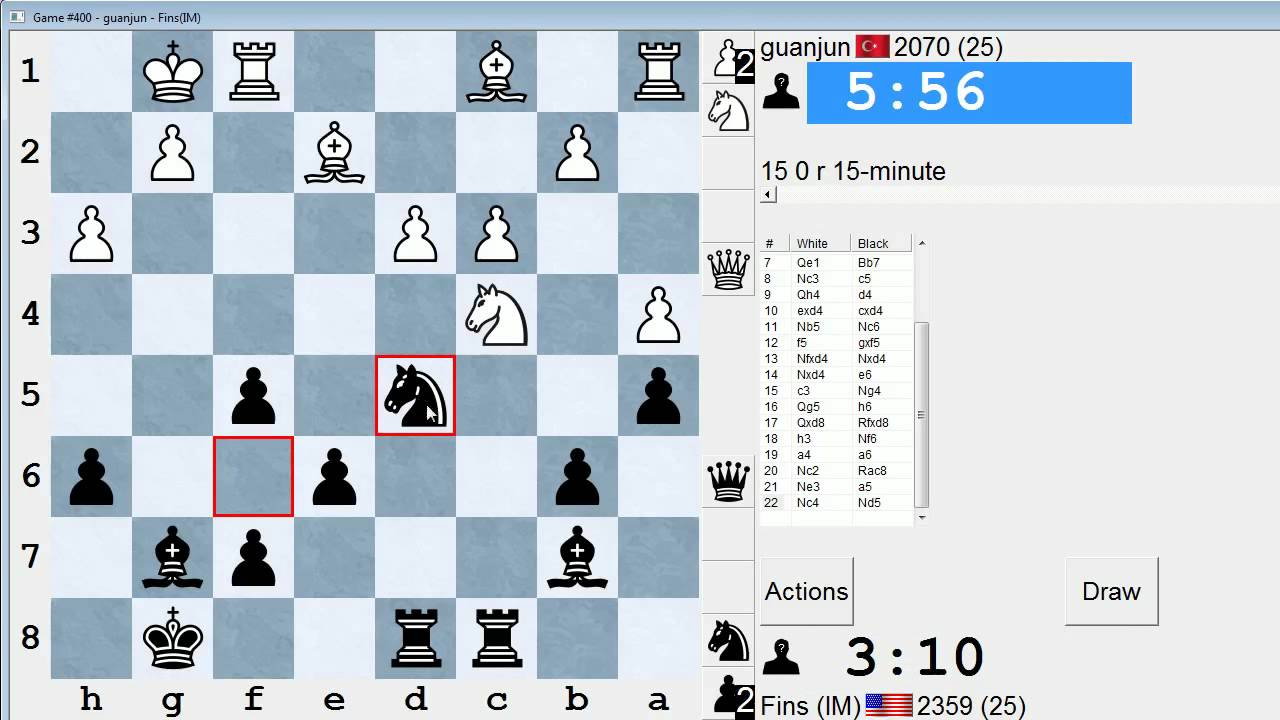 Standard Chess #146: guanjun vs. IM Bartholomew (Bird's Opening)