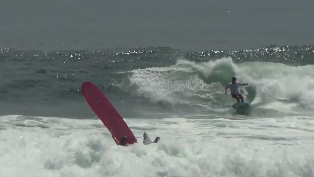 Surfing In El Salvador World Longboard Tour 23'